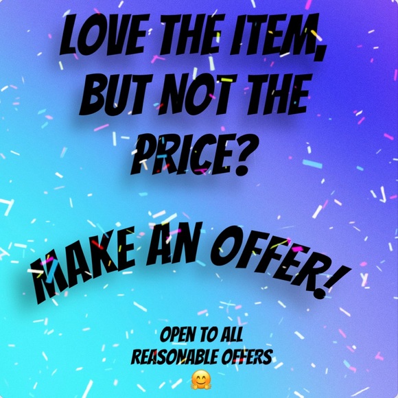 Don't be shy make a REASONABLE offer!! 😊 - Picture 1 of 2